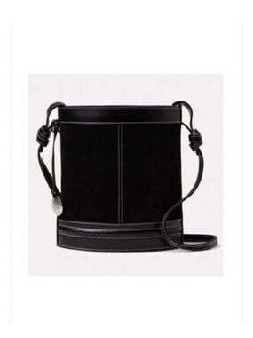 STAUD Anita Suede Bucket Bag.